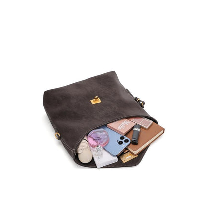 Stylish Urban Envelope Crossbody Bag with Detachable Straps