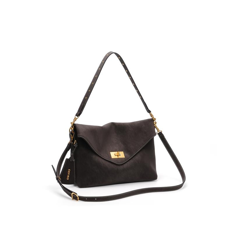 Stylish Urban Envelope Crossbody Bag with Detachable Straps