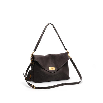 Stylish Urban Envelope Crossbody Bag with Detachable Straps